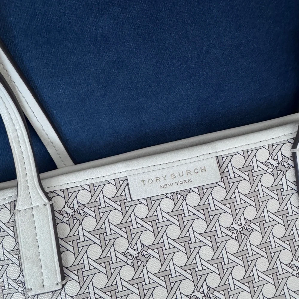Tory Burch‎ small Ever-Ready tote bag ivory white